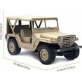 thumbnail image 4 of US M151 Jeep RC Off-Road, 1:14 Scale 4WD Electric Remote Control Truck All Terrain Monster Climbing Car, 4 of 7