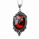 thumbnail image 1 of Red Bat Pendant Necklace Halloween Bat Necklace Pendant Necklace Alloy Material, 1 of 5