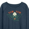 thumbnail image 3 of Gremlins - Yum Yum Flies In - Women's Lightweight French Terry Long Sleeve Shirt, 3 of 5