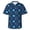 Dark Blue1, variant on IWRICH Men's plus size Hawaiian Shirt Short Sleeve Casual Button Up Tropical Summer Beach Shirt Multicolour XL