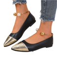 thumbnail image 6 of Willtoo Women Square Cap Toe Comfortable Slip on Ballet Flats Classy Low Heel Pumps Daily Commuting Casual Dress Shoes, 6 of 6