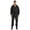 Black, variant on Doomiva Motorcycle Rain Suit For Men&Women One Piece Waterproof Coveralls Reflective Strip Rainsuit Black M