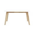 thumbnail image 3 of Manor Park Table à manger rétro moderne en bois, 3 of 5