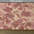 thumbnail image 6 of Ambesonne Floral Place Mats Set of 4, Vibrant Boho Flowers, Standard Size, Peach and Coral, 6 of 6