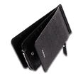 thumbnail image 1 of NETSENG Men's Leather Slide Wallet New Single Zipper Business Portfolio, 1 of 1