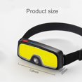 thumbnail image 4 of XPE COB LED faro linterna impermeable al aire libre camping senderismo antorcha, 4 of 6