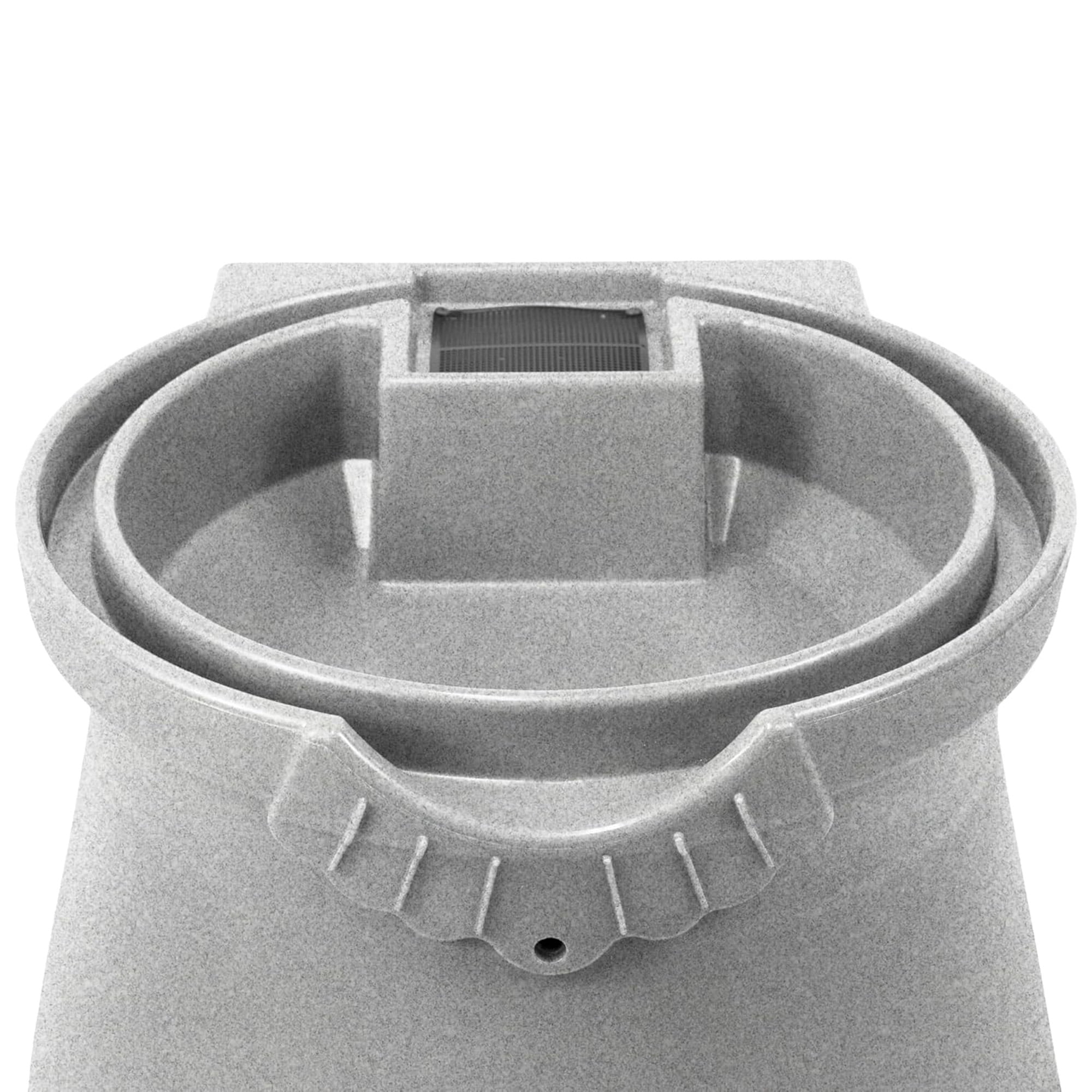 Good Ideas Rain Wizard Urn 50 Gallon Rain Saver - Light Granite