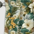 thumbnail image 4 of Designart "Palm Oasis Dream" Tropical Blackout Curtain Single Panel, 4 of 4