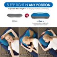 thumbnail image 3 of Almohada de camping Hikenture, ultraligera, inflable, lavable, azul, 3 of 8