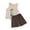 b2-Brown, variant on KPOPLK Toddler Boy Sleeveless Outfit Set 2Pcs Cute Cartoon Print T-Shirt Shorts Baby Boy Summer Clothes Soft Cotton Sizes 2-10 Years Size 7-8 Years,Orange