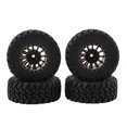 thumbnail image 4 of Pneus de Roue 1,2 Pouces, Traction Supérieure 4 Pcs Pneus RC pour Voiture Télécommandée 1/18, 4 of 7