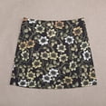 thumbnail image 4 of Retro Flower Skirt Summer Anem Floral Street Style Casual A-line Skirts Elegant Mini Skirt, 4 of 7