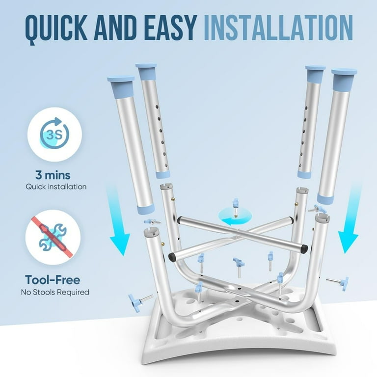 Oasisspace heavy duty shower chair sale