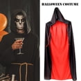 thumbnail image 2 of Ropa unisex de Halloween Witch Grim Reaper Red Black Robe para niños Fiesta de adultos FLhrweasw Nuevo, 2 of 7