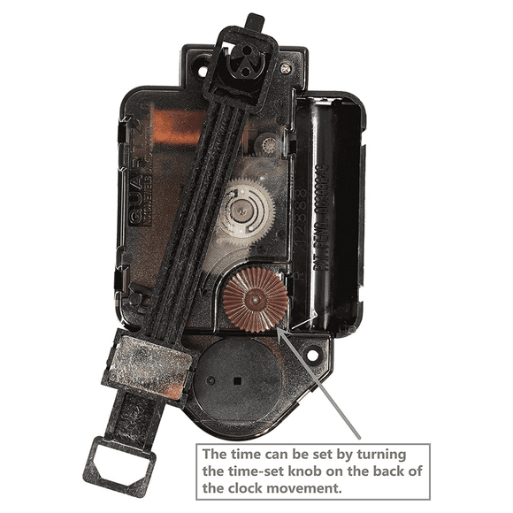3X DIY Quartz Pendulum Clock Movement Mechanism with 6 Pairs of Hands Wall Quartz Clock Repair Tool Parts Replacement