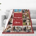 thumbnail image 4 of Custom Blanket with Photos Text, Personalized Photo Blankets and Throws, Personalized Gifts with Pictures for Boyfriend Sister,Customized Gifts for Couples Friends on Birthday Valentines Day, 4 of 6