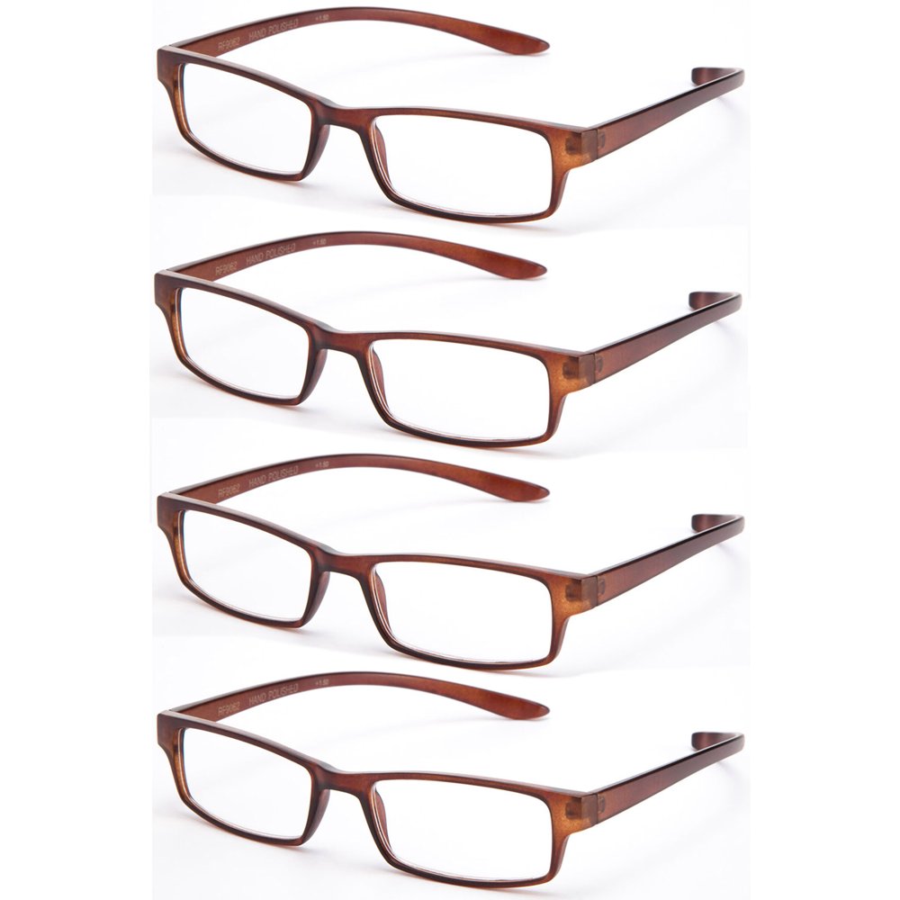 Wrap Around Neck Reading Glasses Basic Simple Geeky Comfortable Fit