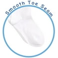 thumbnail image 5 of Jefferies Socks Girls Socks, 2 Pack School Uniform Smooth Toe Cotton Knee High Sizes Toddler and XS - L, 5 of 6