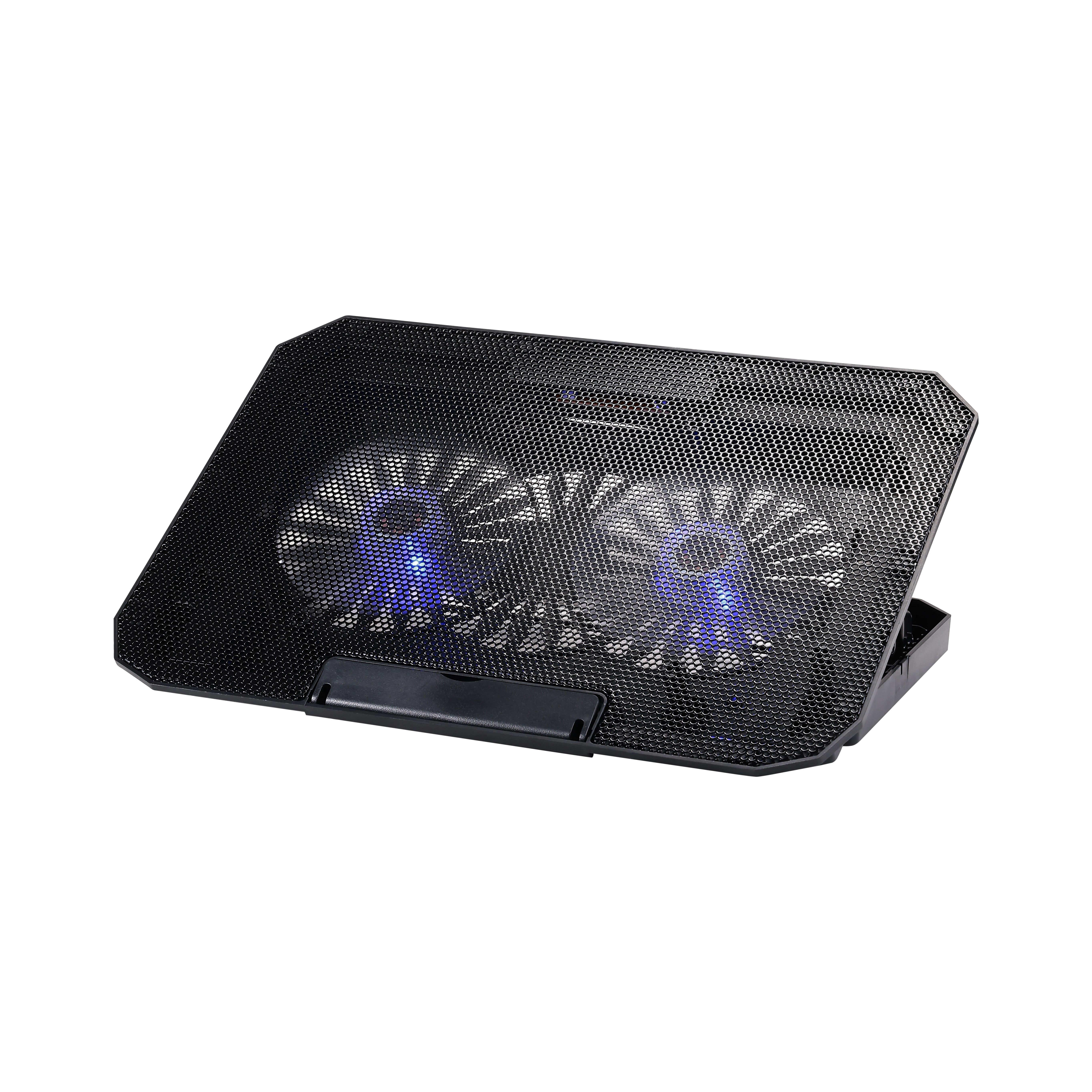 Incipio Laptop Cooling Pad with Dual Fans & USB Ports, Adjustable Ergonomic Laptop Stand with Cooling Mesh, Foldable Notebook Cooler for 10–17” Laptops, Gaming & Office Use