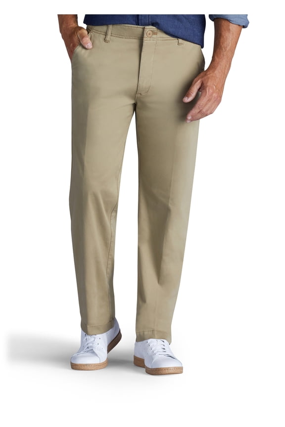 Men's Khaki With Pockets Pants, Size 36 x 32