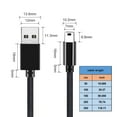 thumbnail image 5 of Nylon Braided Mini USB Cable Charging Cable for Gaming Consoles & Map Devices, 5 of 12