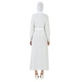thumbnail image 5 of White - Crew neck - Unlined - Modest Dress - Refka, 5 of 5