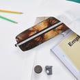 thumbnail image 6 of Honeii Floral Fox Pattern Pencil Case, Pencil Pouch, Pencil Case Small, Pencil Pouch Aesthetic, PVC Pencil Pouch, Pencil Bag, Makeup Pouch, 6 of 7