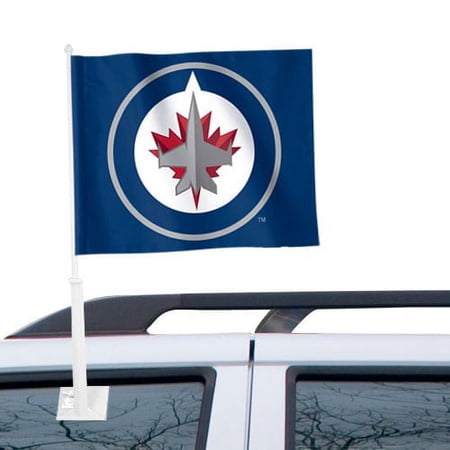 Winnipeg Jets WinCraft 11 x 13 Two-Sided Car Flag