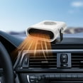 thumbnail image 1 of Auto Heater Warmer Machine Multifunctional Car Accessories Auto Heating Fan White 12V, 1 of 8