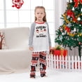 thumbnail image 4 of Jenny Cutest Family Christmas Pajamas With Snowman Bear, White And Gray, Family And Dog Size, 4 of 7