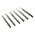 thumbnail image 2 of Juego de 6 limas para ranurar tuercas de guitarra, kit de herramientas de reparación de luthier portátil y resistente de acero inoxidable para reparar Acústica 12 a 53, 2 of 7