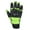 Green, variant on Black Leather Motorcycle Knuckle Protector Gloves Riding Gloves for Men Women Biker Full Finger