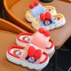 thumbnail image 4 of Zapatillas de lino para niños de primavera y otoño con diseño de animé Kawaii de Disney y Blancanieves, zapatos de suela suave para el hogar, sandalias y pantuflas, 4 of 5