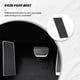 thumbnail image 3 of Auto Aluminium Footrest Left Foot Rest Pedal Cover Trim Fit for Mazda CX30 CX-30 2020 2021, 3 of 5