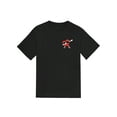 thumbnail image 2 of Men's Casual Round Neck Short Sleeve Heart Print Minimalist T-Shirt, For Everyday Wear, 2 of 6