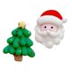thumbnail image 4 of 2 uds pendientes Fernando Navidad alce muñeco de nieve, 4 of 8