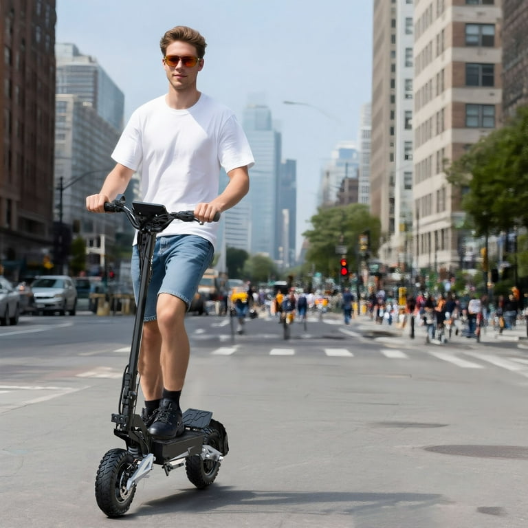 900W Electric Scooter for Adults,Top Speed 30MPH,30Miles Long