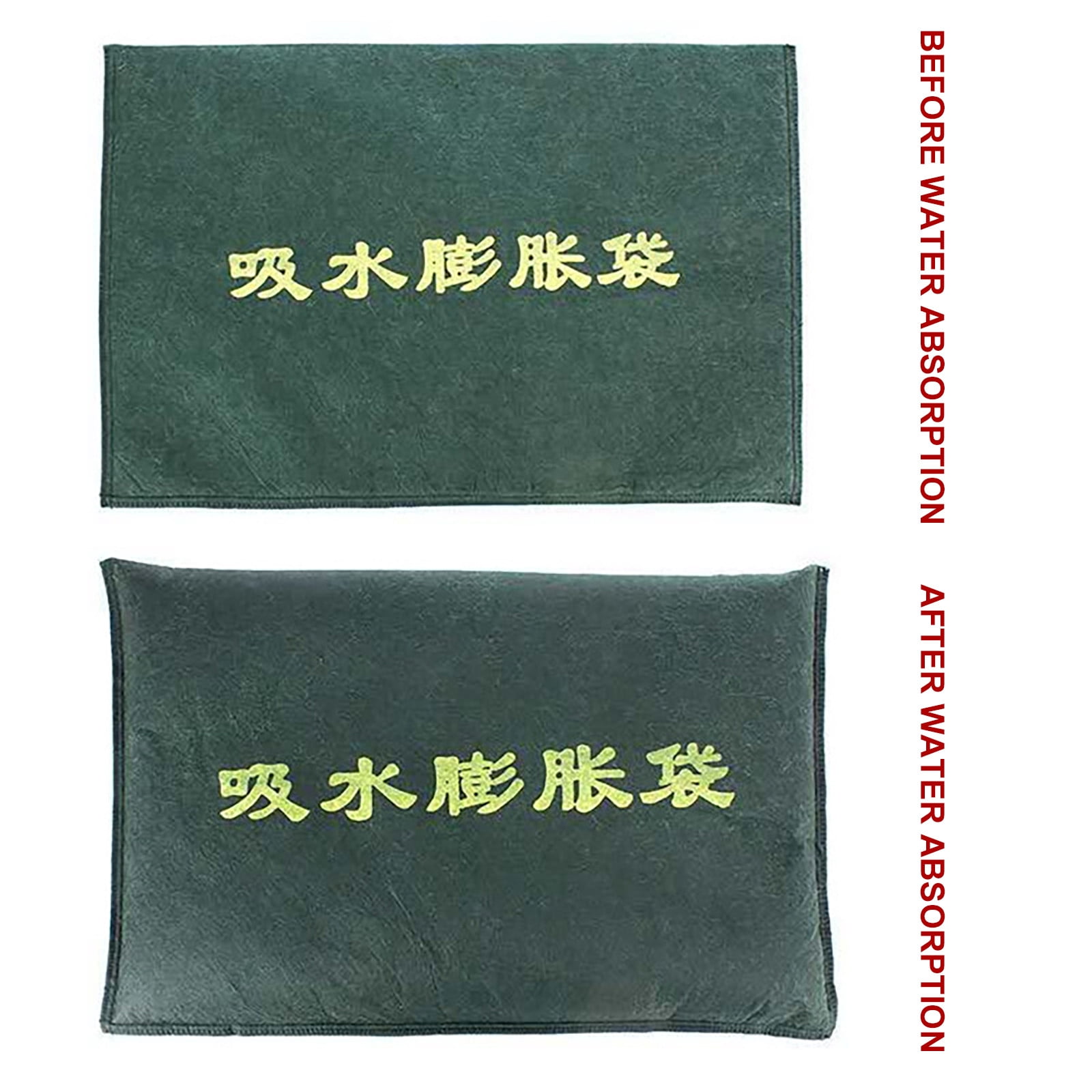 Wovilon Storage Bags Control Bag Water-Filled Reusable Outdoor Water-Absorbing Swelling Bag