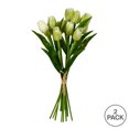 thumbnail image 3 of Vickerman 14" Artificial Green Tulip Bundle, 2 per pack, 3 of 4