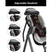 Innova Health and Fitness Heat and Massage Inversion Table ITM5900 Gray