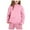 Pink, variant on Tween Tracksuit Athletic Sweatsuits Sets 2 Piece Long Sleeve Pink Hooded Sweatsuits Pullover Sweatpants Joggers Set Warm Fall Winter Clothes Teen Girls Trendy Clothes 10-11 Years