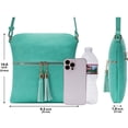 thumbnail image 4 of Solene Bolso Bandolera Mediano Ligero para Mujer con Borla, Bolsos Bandolera de Tamaño Perfecto para Uso Diario, Viajes, 4 of 5