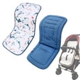 thumbnail image 3 of Toddler Pushchair Seat Liners,Seat Liner for child Pushchair Car,Double - Sided Car Pram Stroller Liner Seat Pad,Mattress Pad Infant Stroller Cushion, 3 of 8