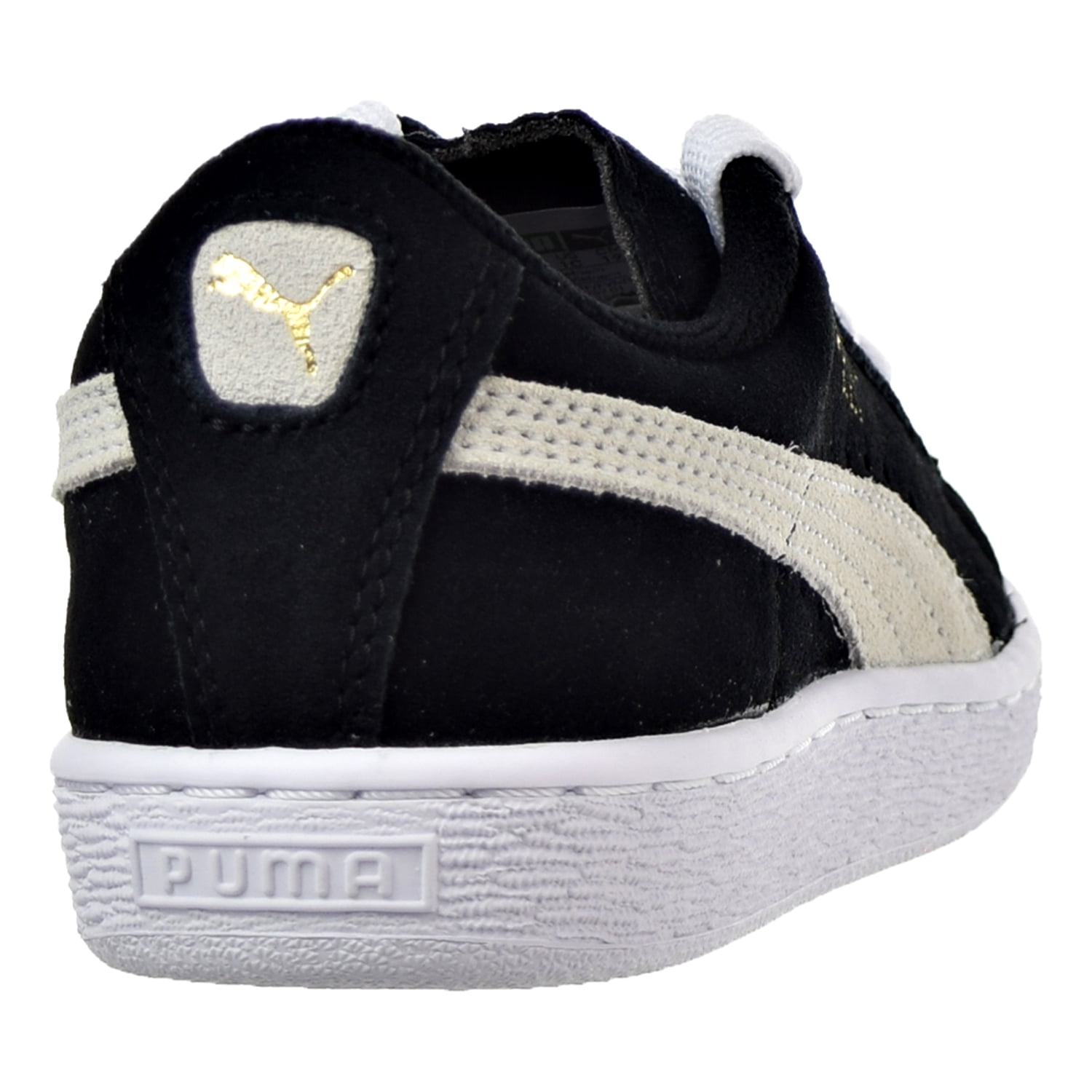 Suede PS Little Kid's Shoes Puma Black/Puma White 360757-01 (12 M US)