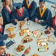 thumbnail image 4 of Vxdvou 2025 Graduation Charcuterie Board Box, Fillable Tray Set with Graduation Cap, 10in Number Boxes for Snacks, Perfect for Graduation Table Centerpieces & Party Decor, 4 of 9