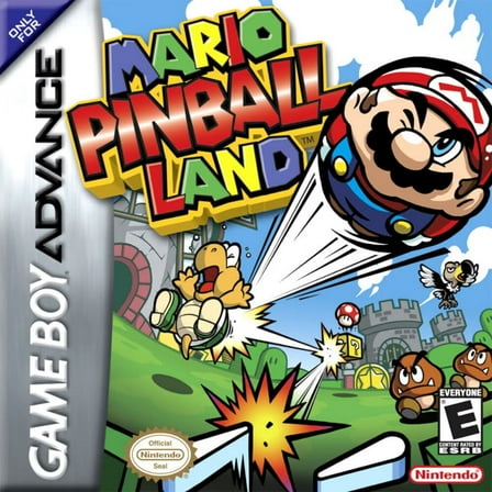 Mario Pinball Land (GBA) Game Boy Advance,US Version