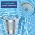 thumbnail image 4 of Copas K reutilizables | Tazas K reutilizables para cafeteras Keurig 1.0 y 2.0 de una sola taza, colador de malla integrado de acero inoxidable, accesorios keurig (paquete de 4), 4 of 7