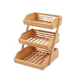 thumbnail image 2 of Tong Stackable Fruit Storage Organizer Rack For Countertop Kitchen Counter Fresh Produce Display Stand, 2 of 6