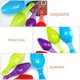 thumbnail image 3 of unbranded 2Jgo Cucharas Medidoras Doble Plástico Para Condimentos Café Sal, 3 of 8