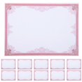 thumbnail image 1 of Inner Paper For Certificate Printing 50 Sheets Red European Style Writable Smooth Edges, 1 of 4